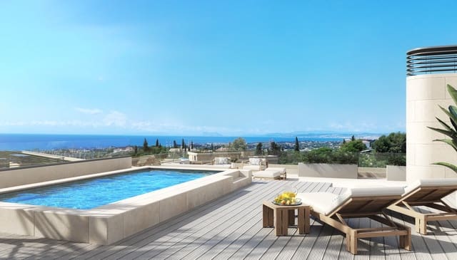 Apartamento de 4 habitaciones en El Velerín, Estepona en venta con piscina garaje - 958.000 € (Ref: 9001539)