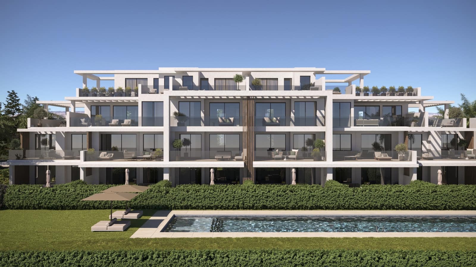4 soveværelse Penthouse til salg i Estepona med swimmingpool garage - € 1.950.000 (Ref: 9012469)