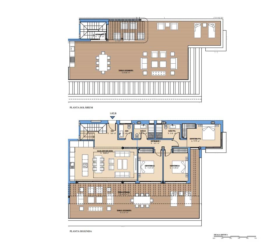 3 camera da letto Appartamento in vendita in Buenas Noches con piscina garage - 1.155.000 € (Rif: 9026645)