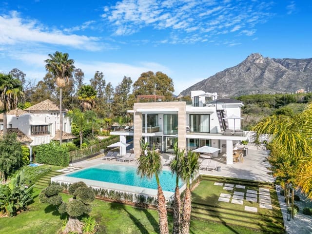6 soveværelse Villa til salg i Golden Mile, Marbella med swimmingpool garage - € 5.900.000 (Ref: 9511399)