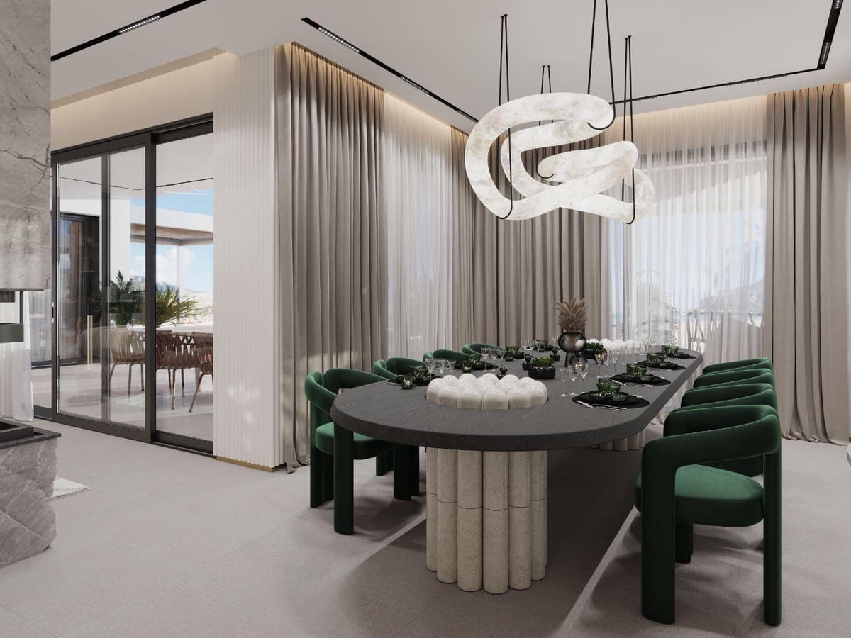 6 makuuhuone Huvila myytävänä paikassa Elviria mukana uima-altaan 
autotalli - 3 899 000 € (Ref: 9558950)