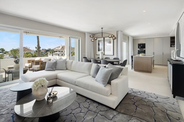 3 Zimmer Apartment zu verkaufen in Golden Mile, Marbella mit Pool Garage - 2.750.000 € (Ref: 9600043)