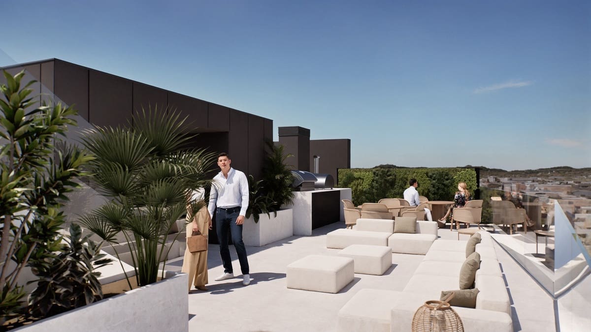 2 sypialnia Penthouse na sprzedaż w Miasto Malaga z basenem garażem - 1 885 000 € (Ref: 9628105)