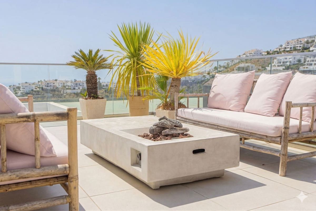 2 chambre Penthouse à vendre à Mijas avec piscine garage - 795 000 € (Ref: 9747369)