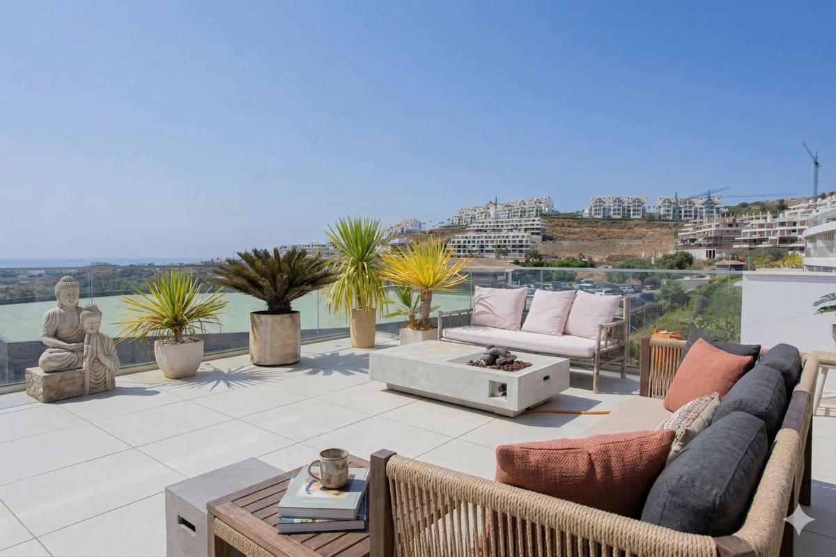 2 chambre Penthouse à vendre à Mijas avec piscine garage - 795 000 € (Ref: 9747369)