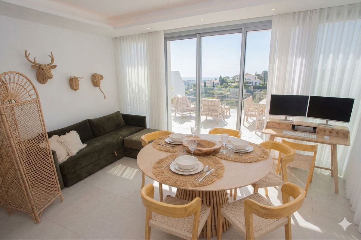 2 chambre Penthouse à vendre à Mijas avec piscine garage - 795 000 € (Ref: 9747369)