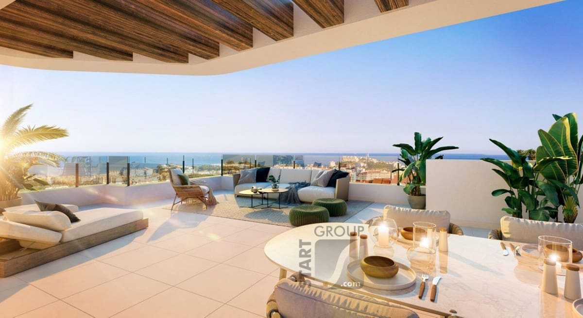 3 sypialnia Apartament na sprzedaż w La Cala de Mijas z basenem garażem - 465 000 € (Ref: 9821414)