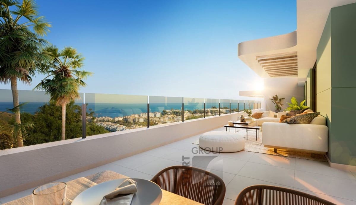 3 sypialnia Apartament na sprzedaż w La Cala de Mijas z basenem garażem - 465 000 € (Ref: 9821414)