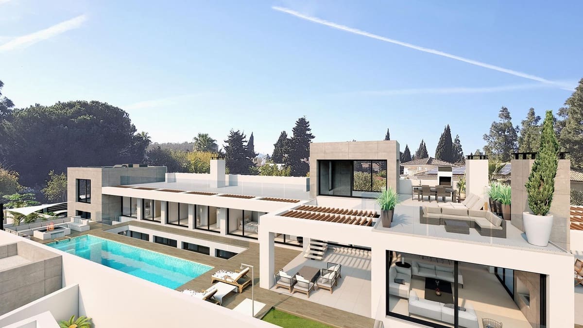 6 sovrum Villa till salu i Mijas Costa med pool garage - 2 548 000 € (Ref: 9821469)
