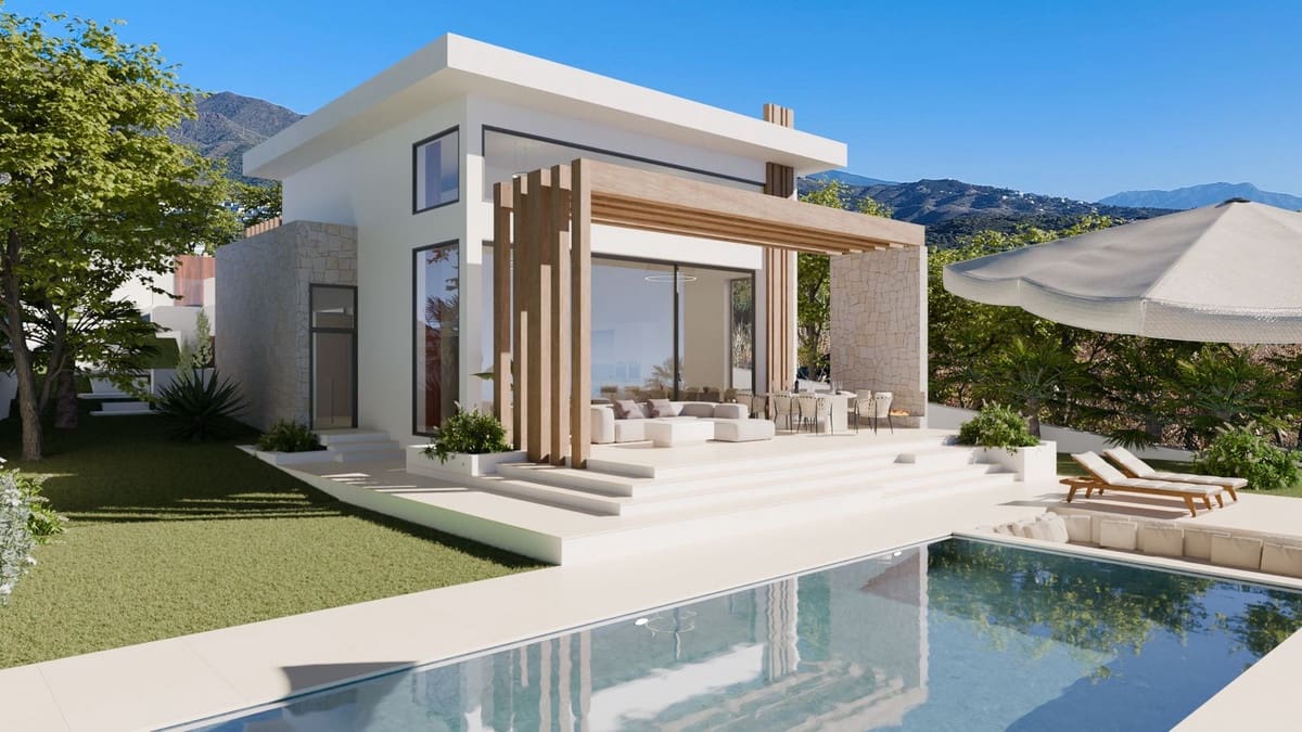 4 makuuhuone Huvila myytävänä paikassa Mijas Costa mukana uima-altaan 
autotalli - 2 495 000 € (Ref: 9828020)