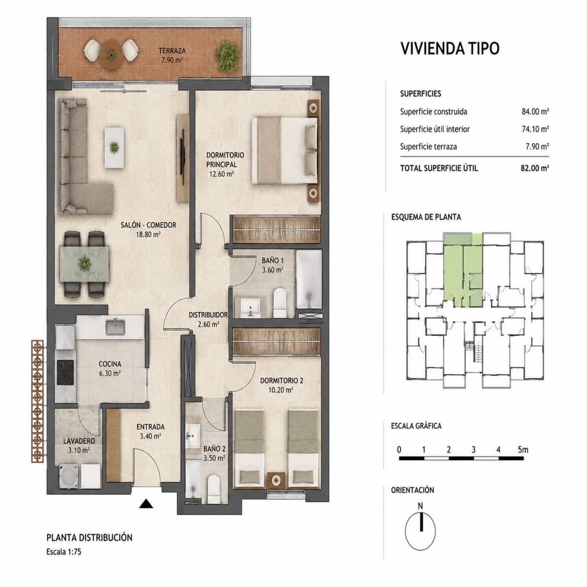 2 sypialnia Apartament na sprzedaż w Riviera del Sol z basenem garażem - 299 000 € (Ref: 9911953)