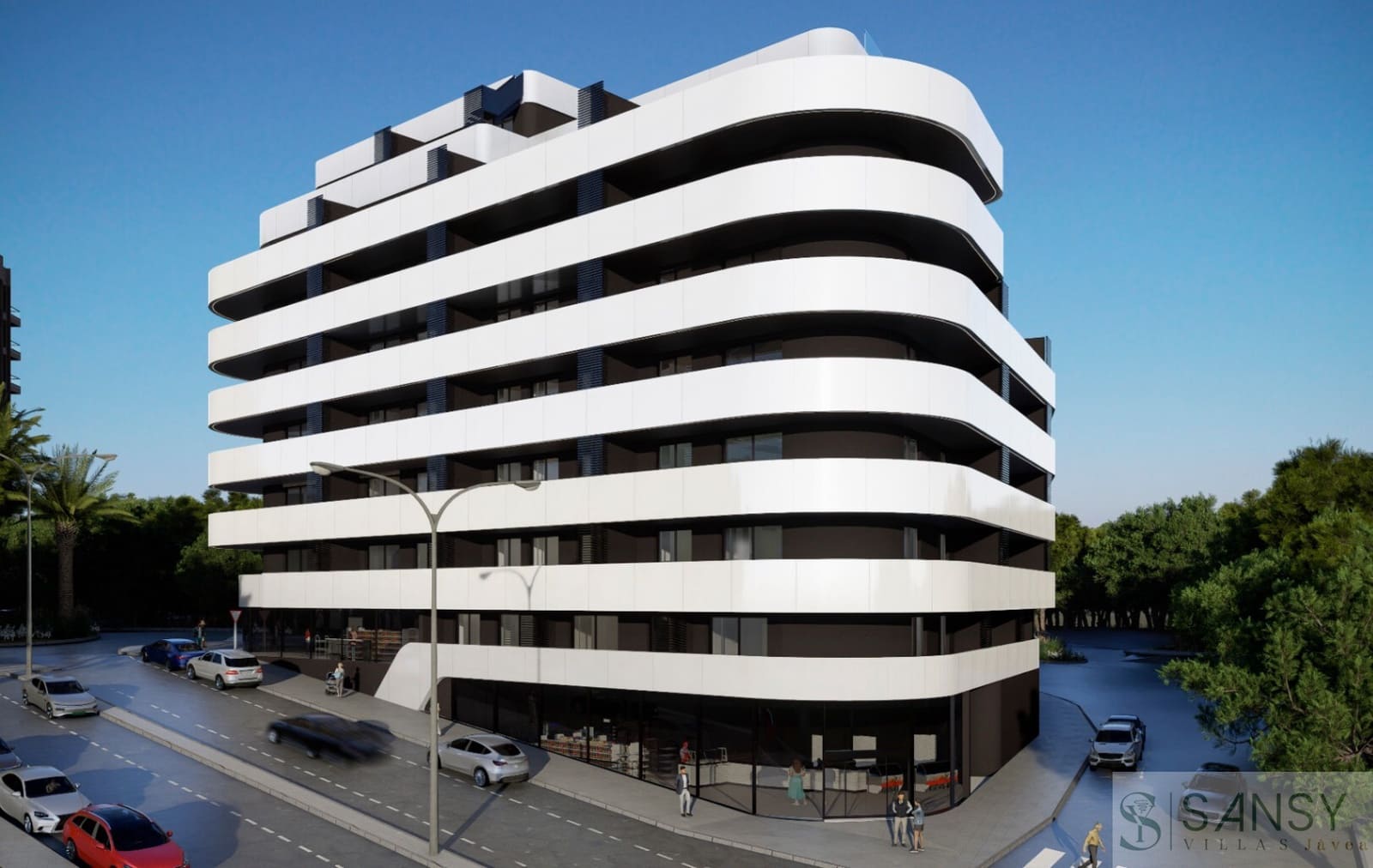 2 sovrum Lägenhet till salu i Calpe / Calp med pool garage - 479 515 € (Ref: 10048582)