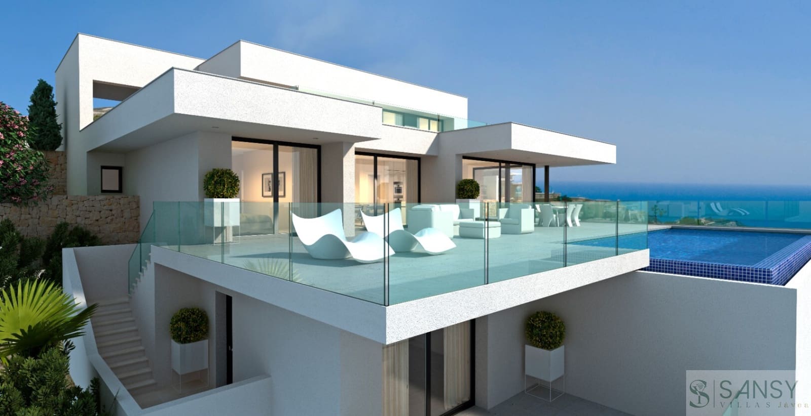 3 chambre Villa/Maison à vendre à Benitachell / Benitatxell avec piscine - 2 350 000 € (Ref: 10057758)
