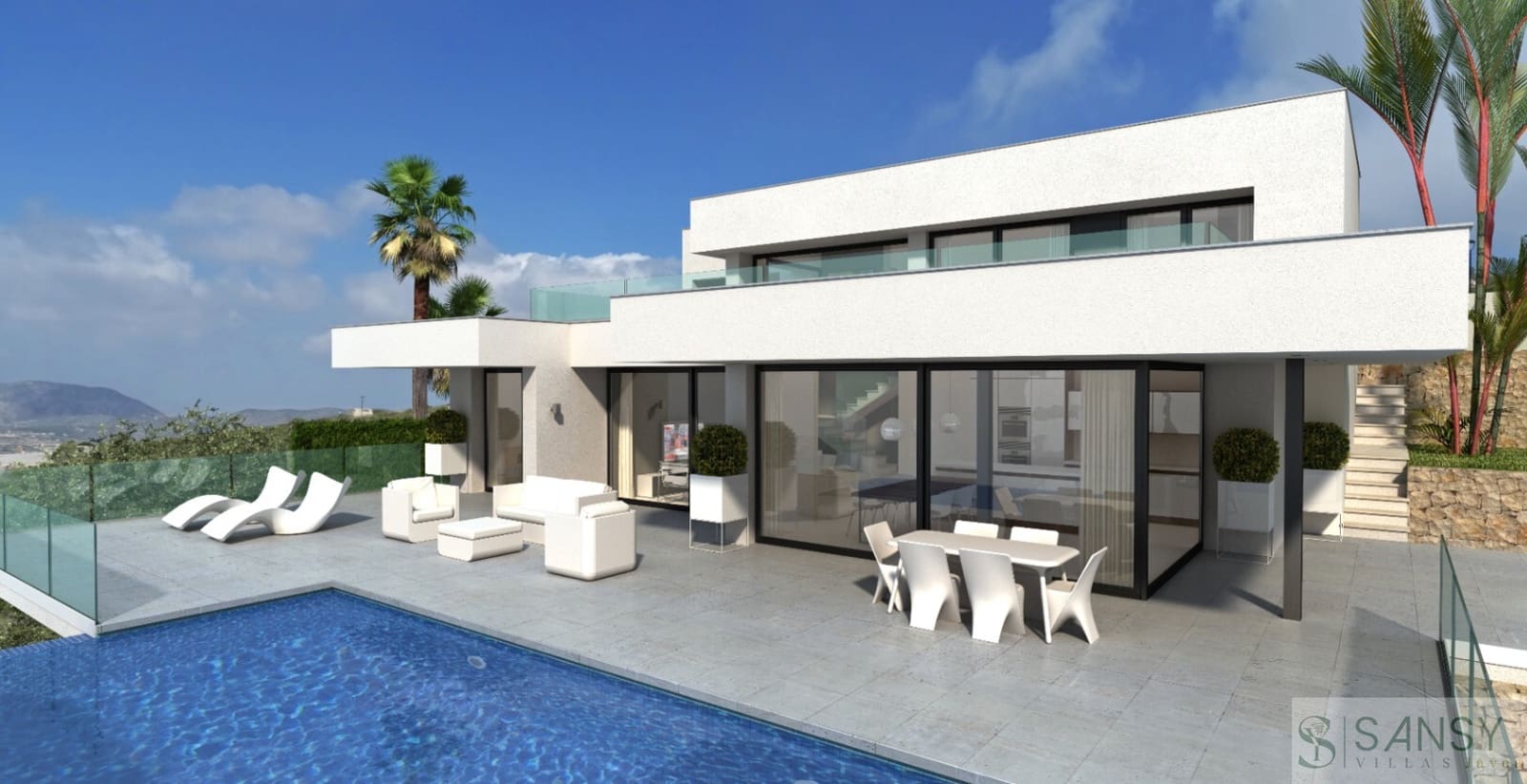 3 chambre Villa/Maison à vendre à Benitachell / Benitatxell avec piscine - 2 350 000 € (Ref: 10057758)