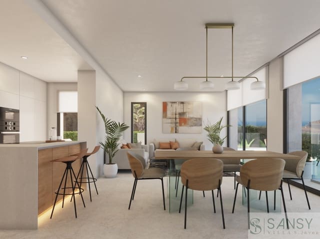 3 sypialnia Willa na sprzedaż w Cumbre del Sol, Benitachell / Benitatxell z basenem garażem - 1 590 000 € (Ref: 10080227)