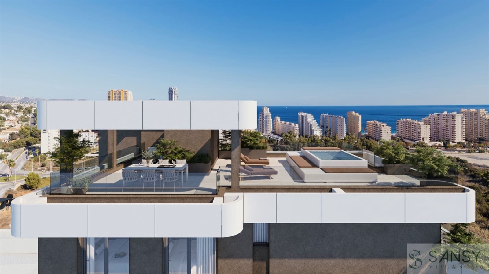3 Zimmer Apartment zu verkaufen in Calpe / Calp mit Pool - 1.706.000 € (Ref: 10080235)