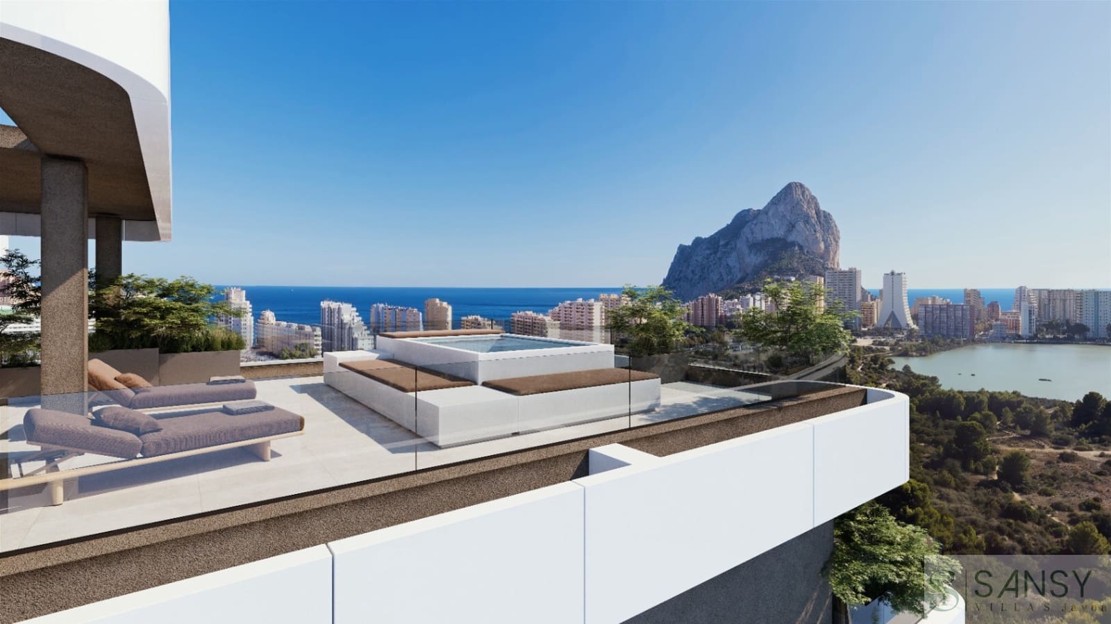 3 Zimmer Apartment zu verkaufen in Calpe / Calp mit Pool - 1.706.000 € (Ref: 10080235)