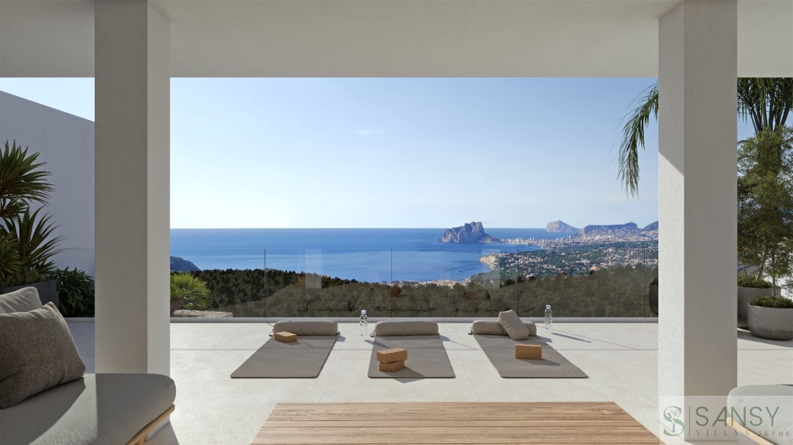 Chalet de 3 habitaciones en Benitachell / Benitatxell en venta con piscina - 2.800.000 € (Ref: 10080236)