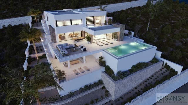 Chalet de 3 habitaciones en Cumbre del Sol, Benitachell / Benitatxell en venta con piscina - 2.800.000 € (Ref: 10080236)