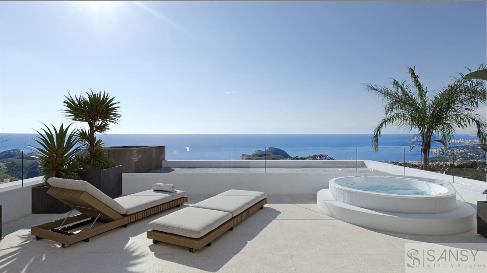 Chalet de 3 habitaciones en Benitachell / Benitatxell en venta con piscina - 2.800.000 € (Ref: 10080236)