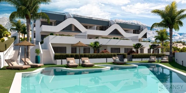 1 soveværelse Lejlighed til salg i Pueblo - Urbanizaciones, Alfaz del Pi / L'Alfàs del Pi med swimmingpool garage - € 289.000 (Ref: 10148192)