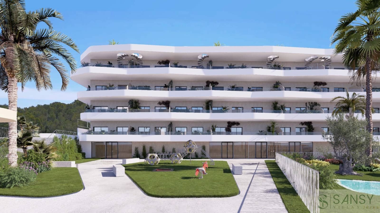 2 bedroom Apartment for sale in L'Atzuvia with pool garage - € 340,725 (Ref: 10148193)