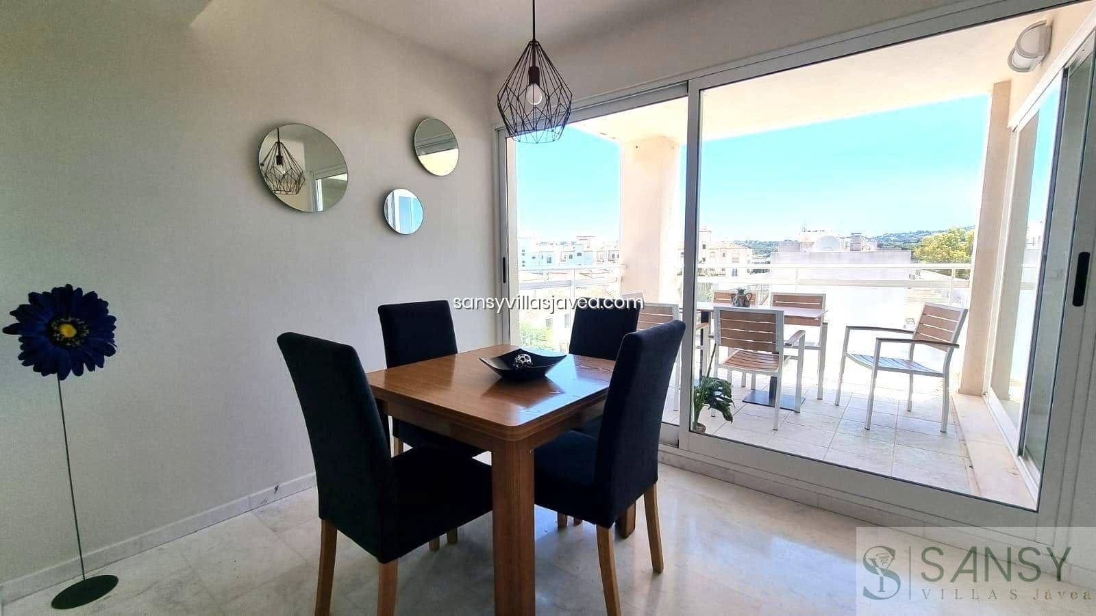 3 soveværelse Penthouse til leje i Javea / Xabia med swimmingpool - € 1.700 (Ref: 8740992)