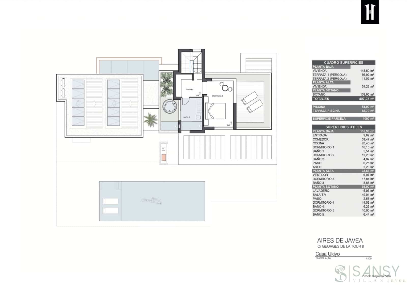 5 soveværelse Villa til salg i Javea / Xabia med swimmingpool garage - € 1.900.000 (Ref: 9027780)