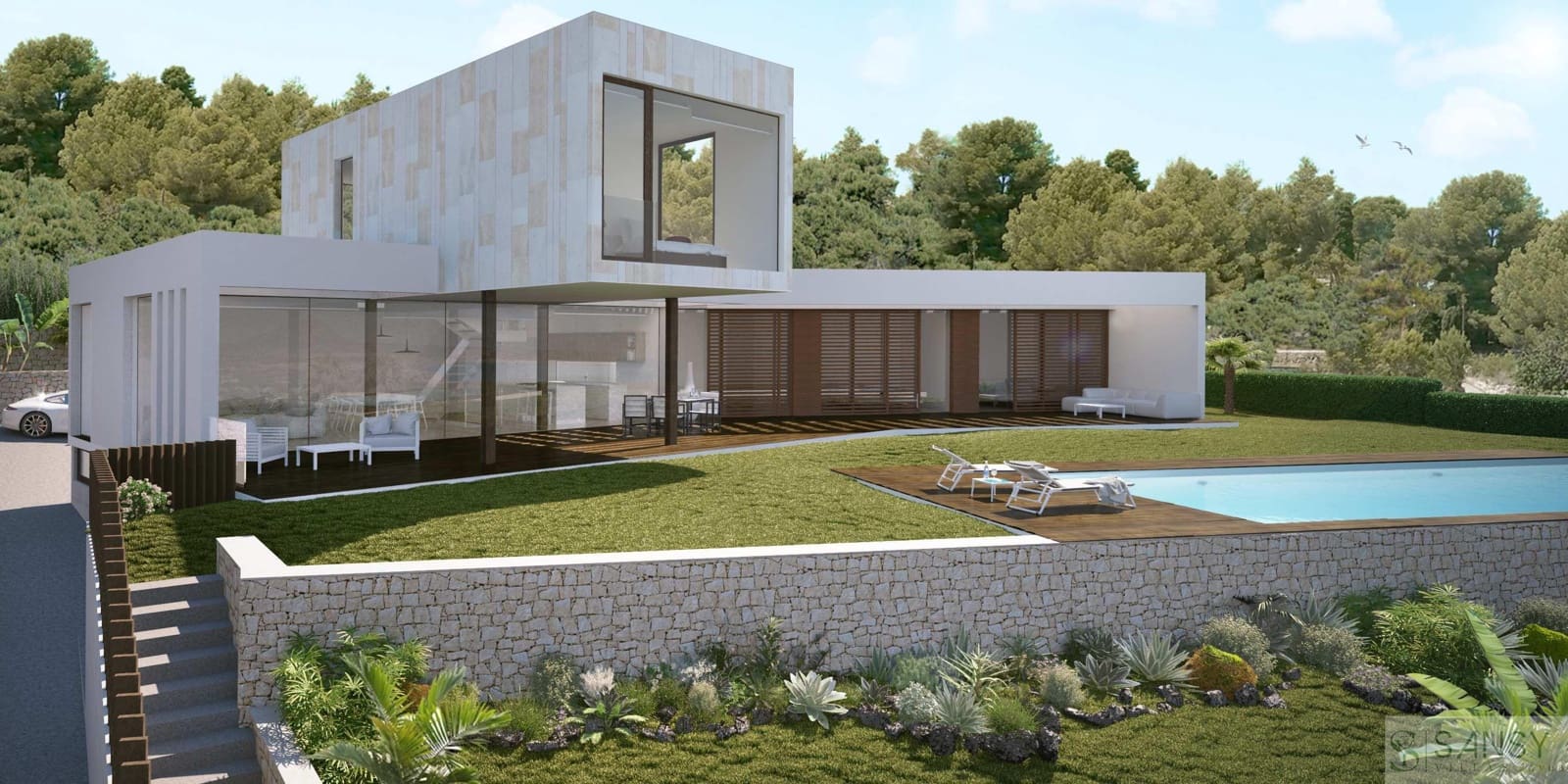 4 soverom Villa til salgs i Javea / Xabia med svømmebasseng garasje - € 1 525 000 (Ref: 9027789)