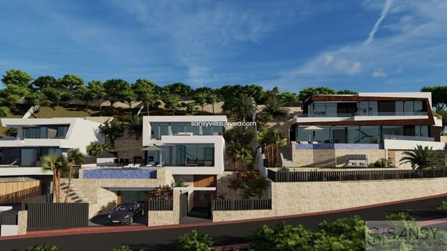 4 makuuhuone Huvila myytävänä paikassa Pueblo, Calpe / Calp mukana 
autotalli - 1 690 000 € (Ref: 9027836)