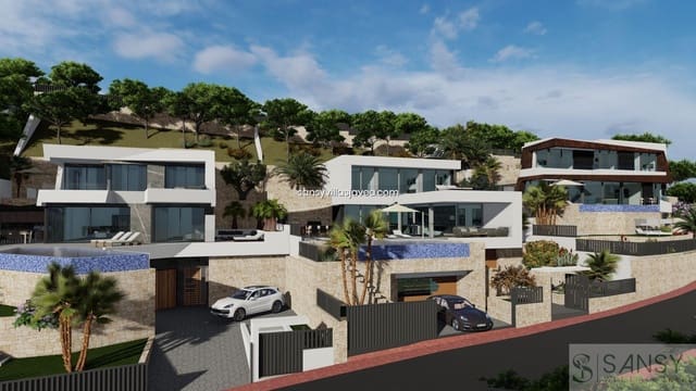 4 makuuhuone Huvila myytävänä paikassa Pueblo, Calpe / Calp mukana 
autotalli - 1 690 000 € (Ref: 9027836)