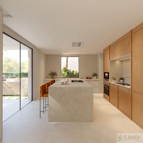 5 sypialnia Willa na sprzedaż w Centro ciudad, Javea / Xàbia z basenem garażem - 1 900 000 € (Ref: 9027840)