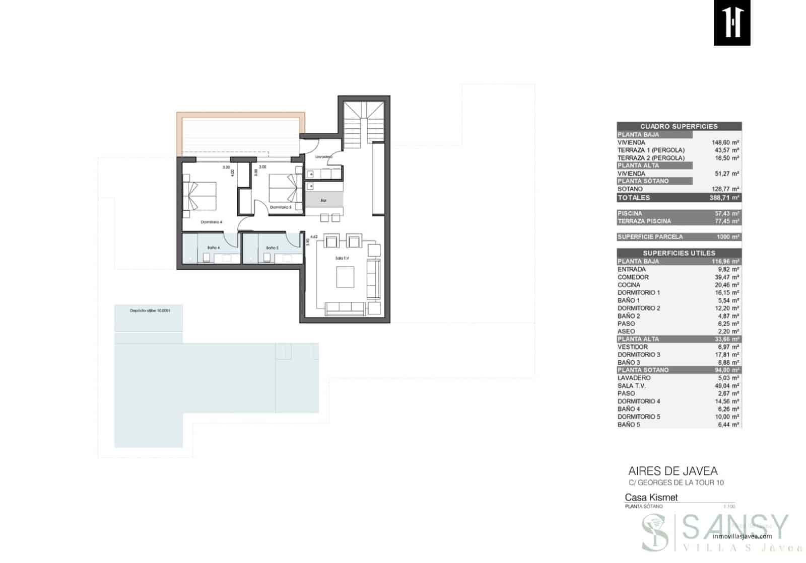 5 soveværelse Villa til salg i Javea / Xabia med swimmingpool garage - € 1.900.000 (Ref: 9027840)