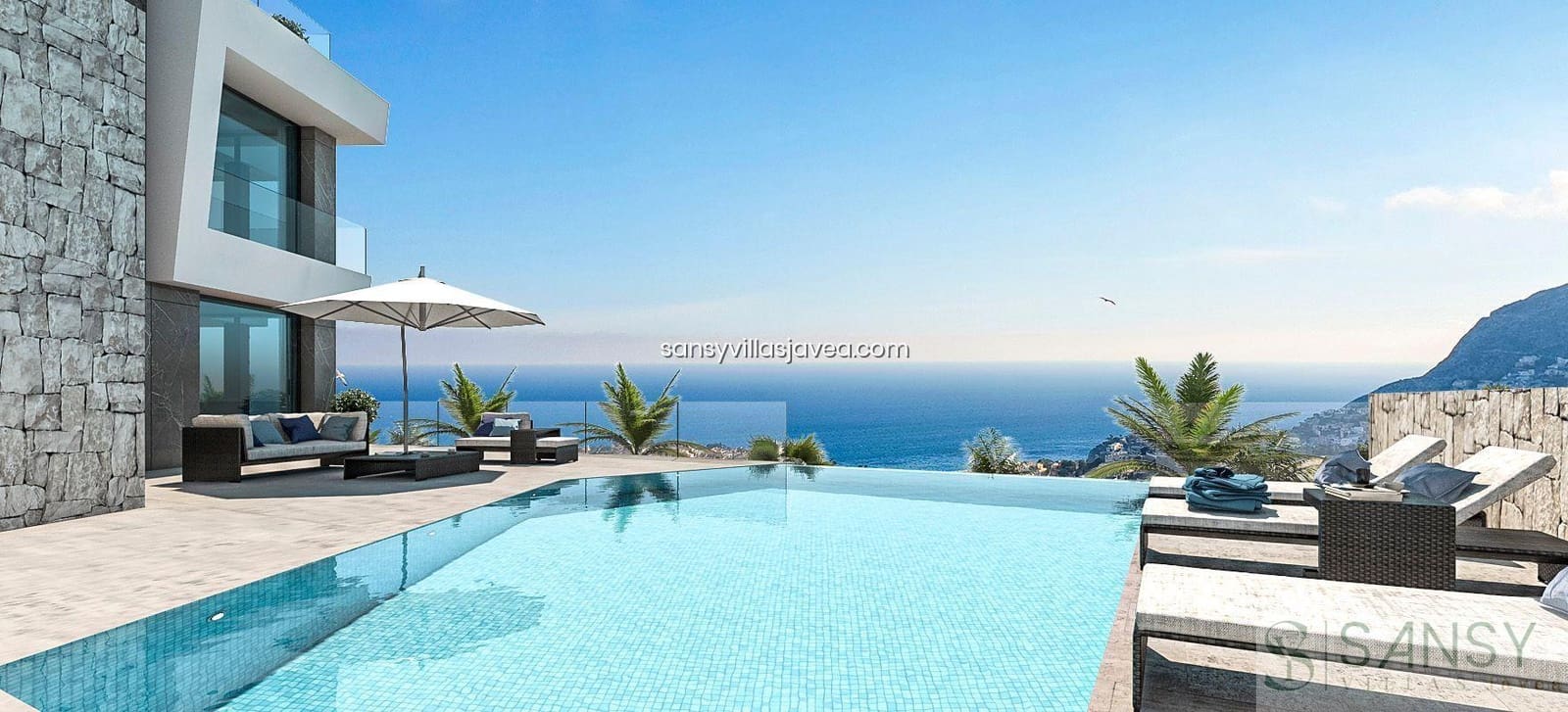 4 sypialnia Willa na sprzedaż w Calpe / Calp z garażem - 1 850 000 € (Ref: 9028052)