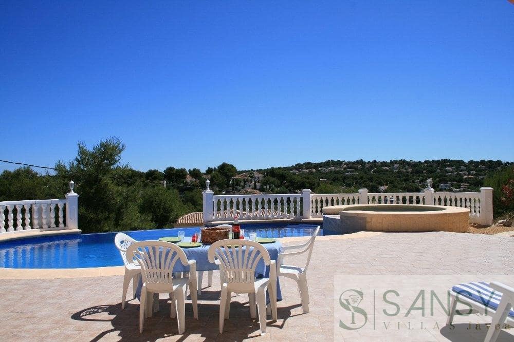 3 soverom Villa til salgs i Javea / Xabia med svømmebasseng garasje - € 595 000 (Ref: 9028123)