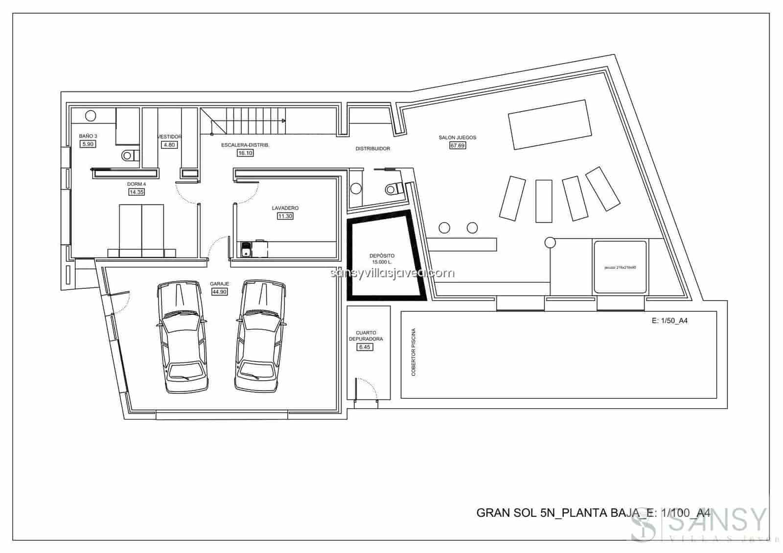 Willa na sprzedaż w Calpe / Calp z garażem - 1 370 000 € (Ref: 9031635)