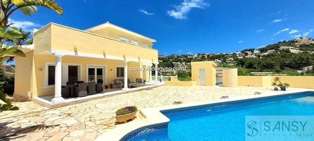 6 soveværelse Villa til salg i Benimeit - Tabaira, Teulada-Moraira med garage - € 835.000 (Ref: 9034239)
