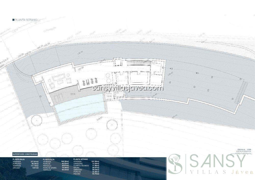 5 soverom Villa til salgs i Javea / Xabia med garasje - € 4 200 000 (Ref: 9041850)