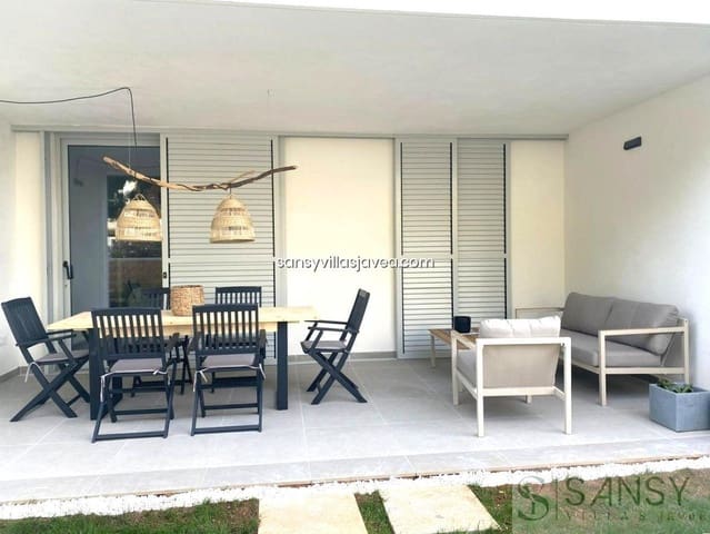 Apartamento de 3 habitaciones en Montañar - El Arenal, Javea / Xàbia en alquiler con piscina garaje - 1.600 € (Ref: 9047188)