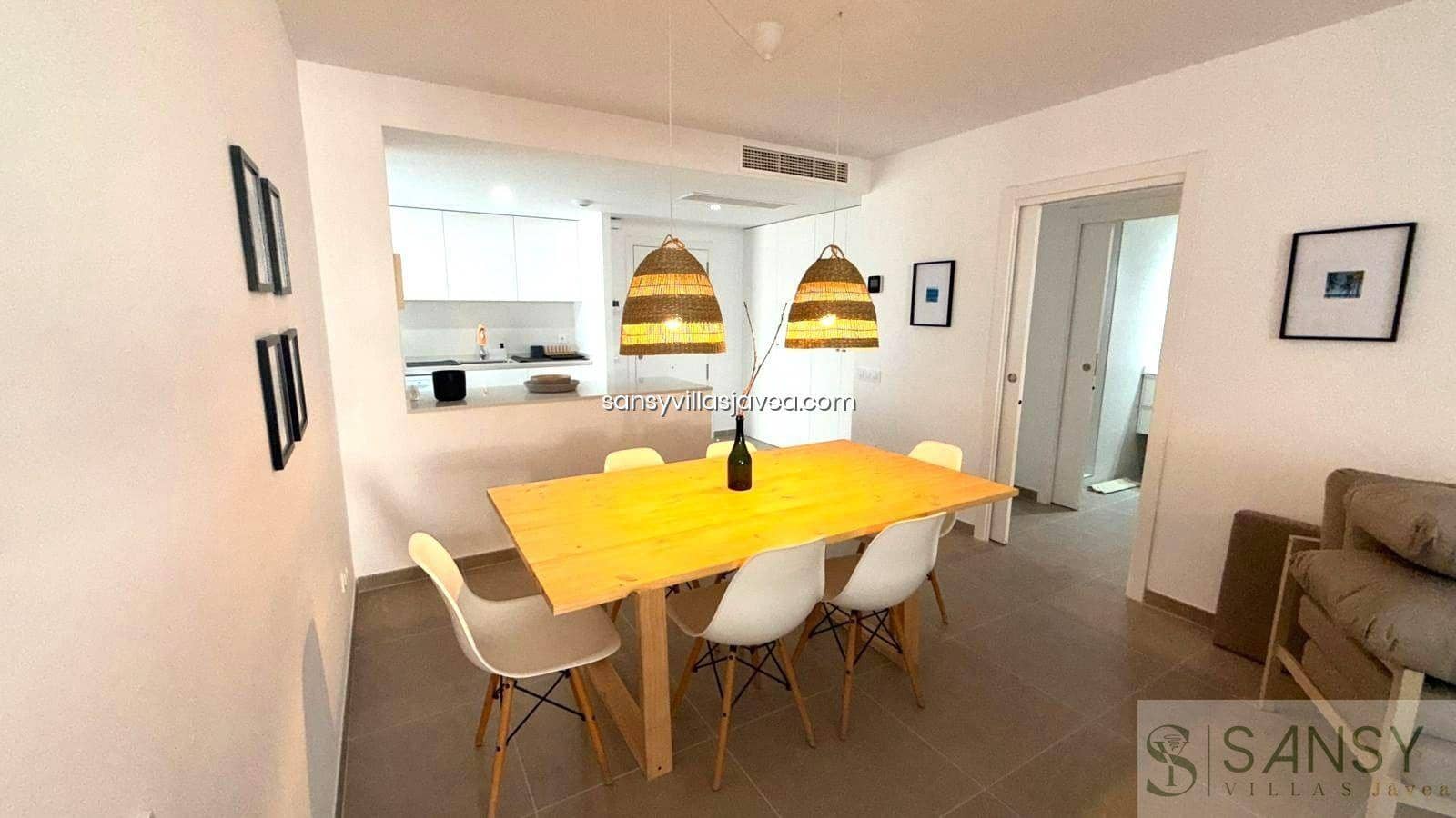 Apartamento de 3 habitaciones en Javea / Xàbia en alquiler con piscina garaje - 1.600 € (Ref: 9047188)