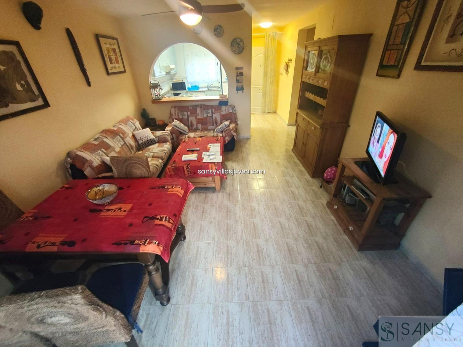 3 soverom Hus til leie i Denia med svømmebasseng garasje - € 1 100 (Ref: 9111695)