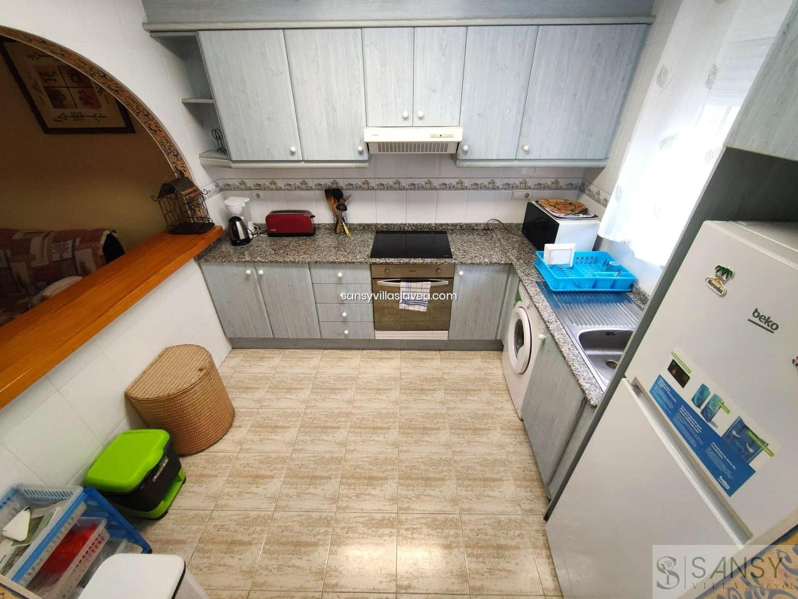 3 soverom Hus til leie i Denia med svømmebasseng garasje - € 1 100 (Ref: 9111695)