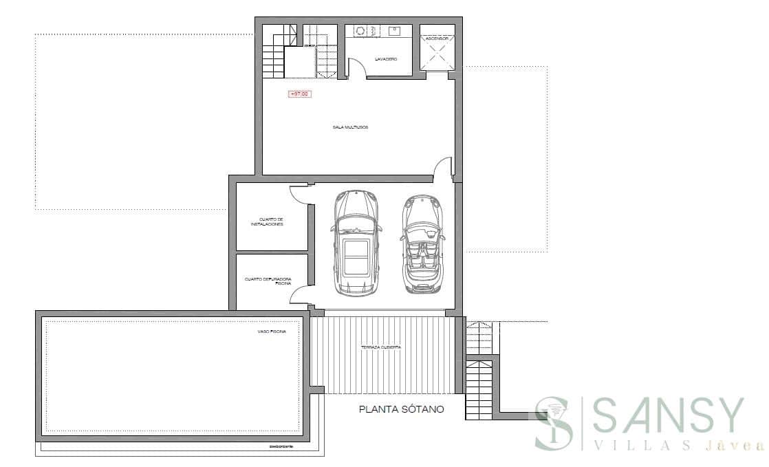 4 sovrum Villa till salu i Javea / Xabia med pool garage - 1 840 000 € (Ref: 9306207)