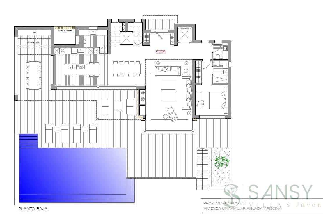 4 sovrum Villa till salu i Javea / Xabia med pool garage - 1 840 000 € (Ref: 9306207)