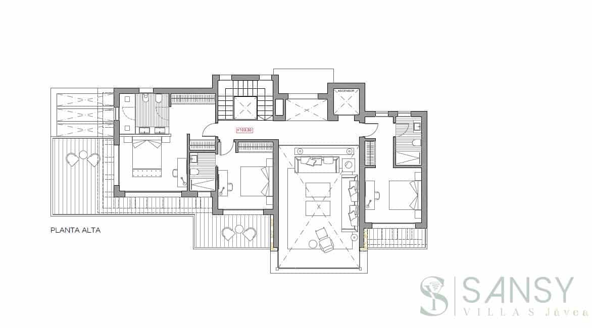 4 sovrum Villa till salu i Javea / Xabia med pool garage - 1 840 000 € (Ref: 9306207)