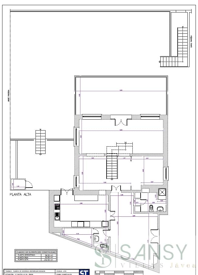 4 makuuhuone Huvila myytävänä paikassa Javea / Xabia mukana uima-altaan 
autotalli - 2 680 000 € (Ref: 9306214)