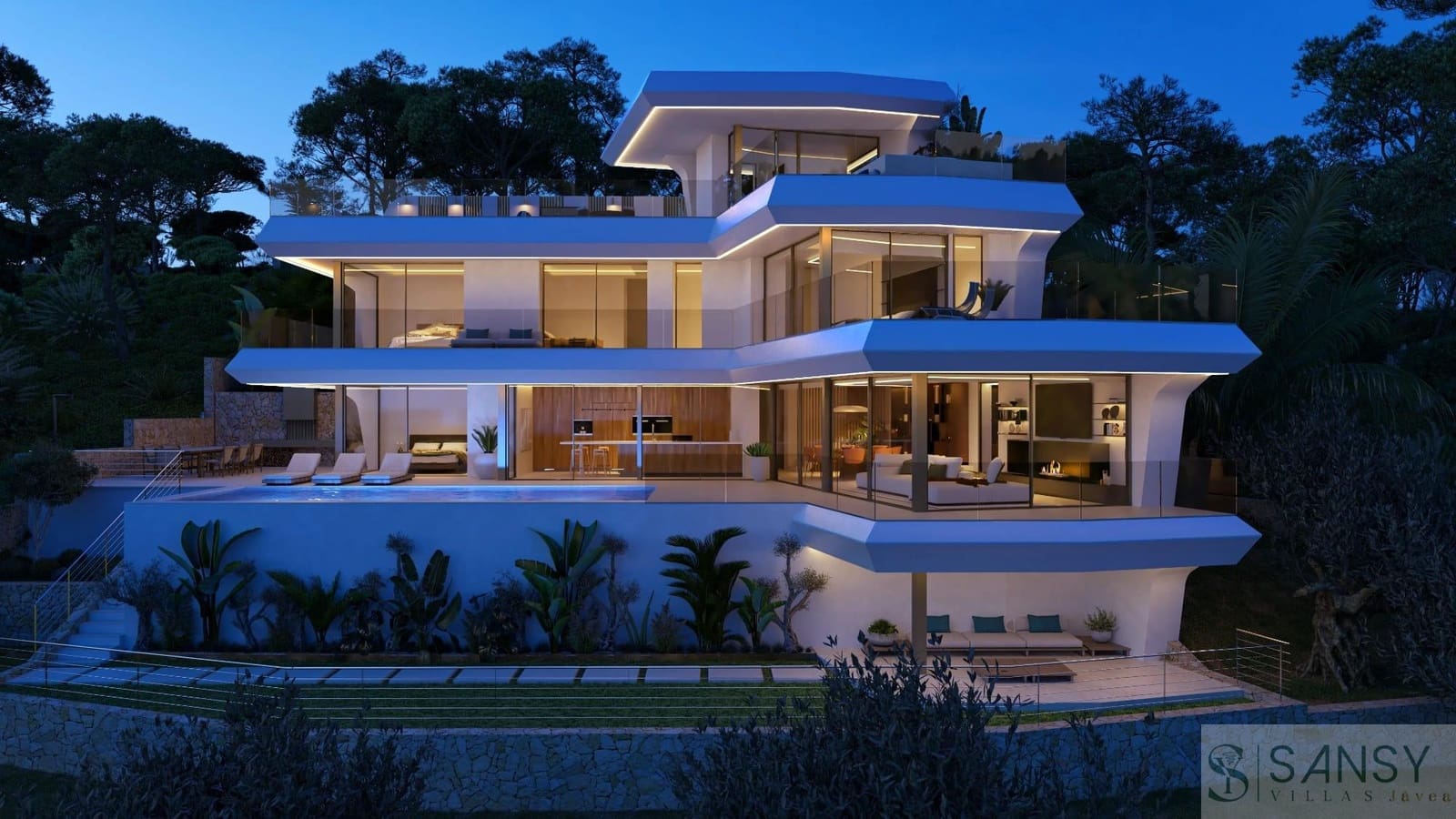 4 soveværelse Villa til salg i Altea med swimmingpool garage - € 2.250.000 (Ref: 9346603)