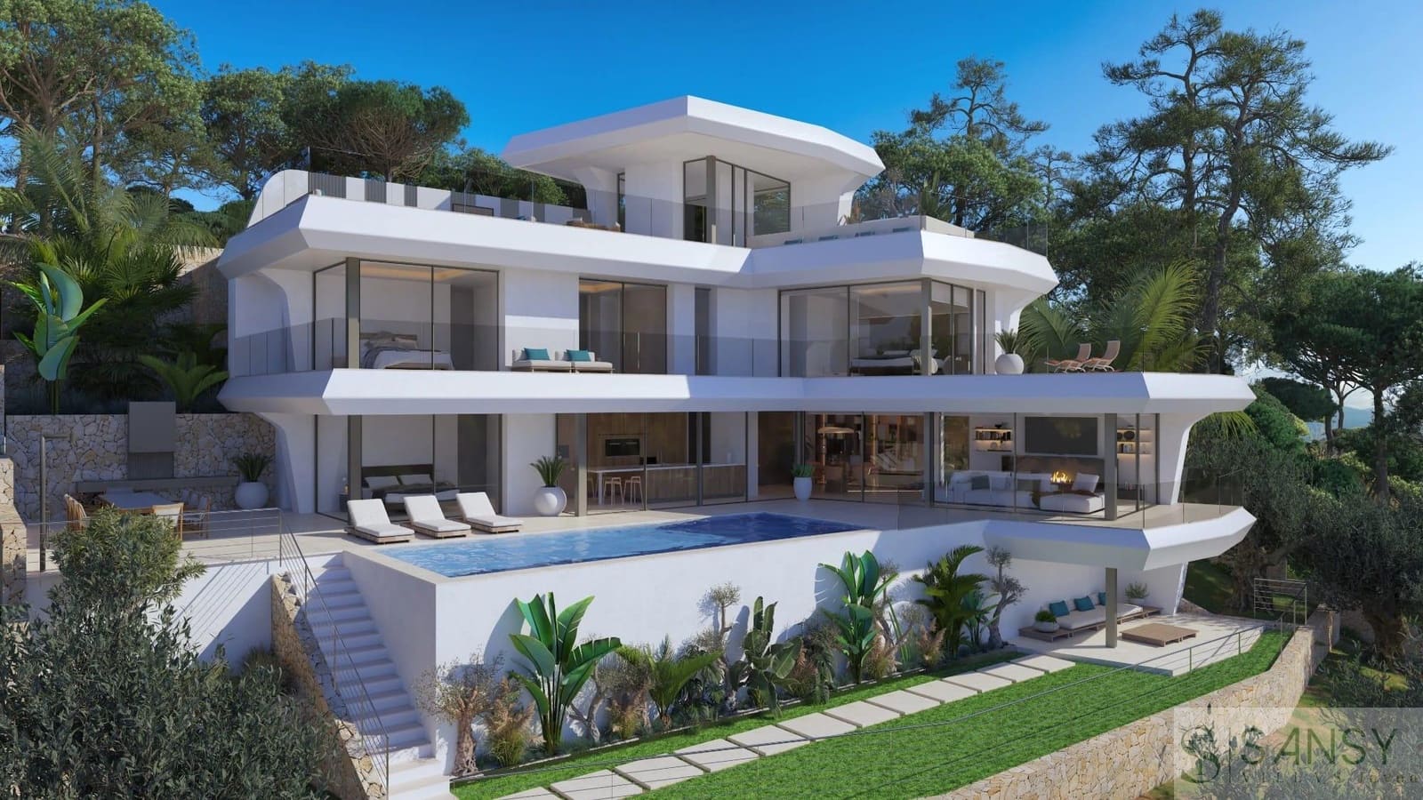 4 soveværelse Villa til salg i Altea med swimmingpool garage - € 2.250.000 (Ref: 9346603)