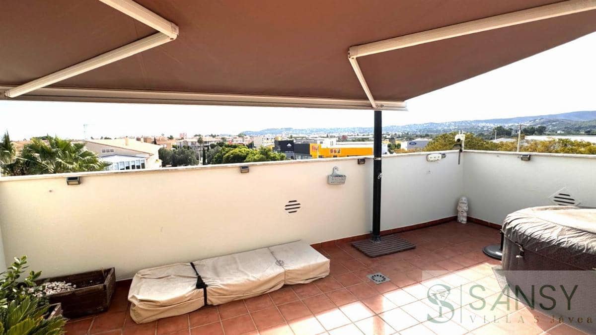 3 sypialnia Penthouse na sprzedaż w Javea / Xabia z basenem garażem - 495 000 € (Ref: 9356568)