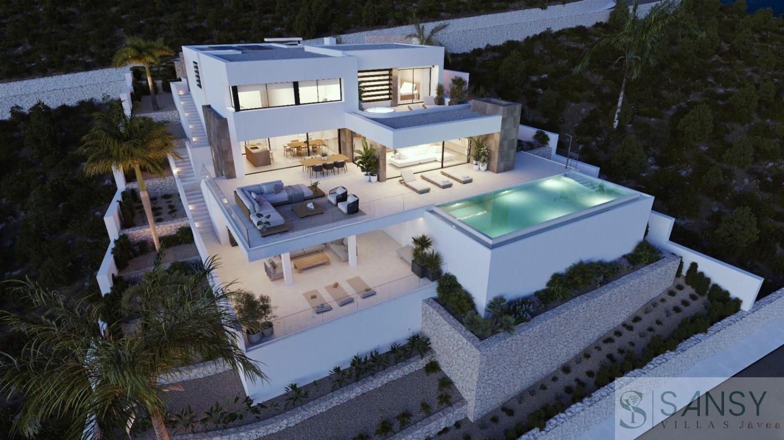 3 quarto Moradia para venda em Benitachell / Benitatxell com piscina - 2 800 000 € (Ref: 9406029)